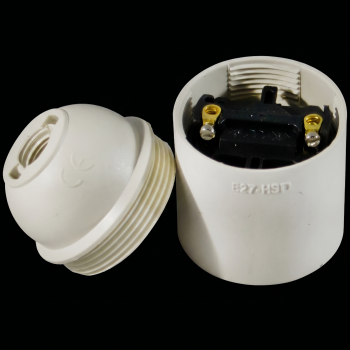 Douille lisse E27 bornes à vis