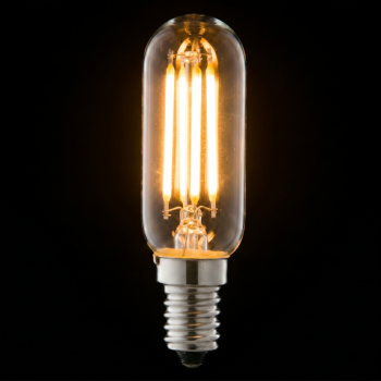 Ampoules LED Filament Claire Tubulaire - E14 / 4W / 470lm / 2700K / E (x2pcs)