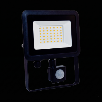 Projecteur LED avec détecteur 20W / 2000lm / 3000K - IP44