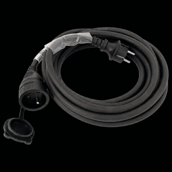 Rallonge électrique 3G1.5 2P+T 3M / IP44 / H07RN