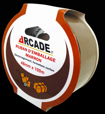 Adhésif Emballage marron 96mx48mm