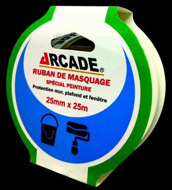 Ruban de masquage 25mx25mm