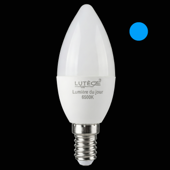 Ampoule LED Flamme - E14 / 4,9W / 600lm / 6500K / D (x2pcs)