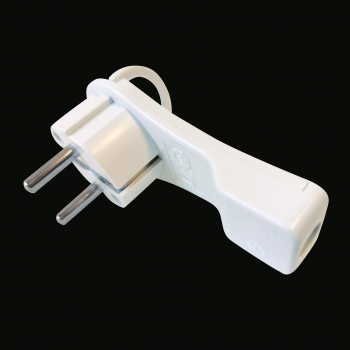 Fiche électrique mâle latérale plat 16A(2P+T) - NF