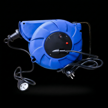 Enrouleur électrique mural 13+2m - 3G1,5mm² IP20