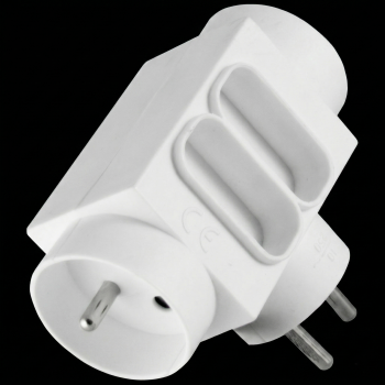 Quadriplite "T" 2x16A(2P+T) + 2x6A(2P)