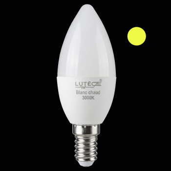 Ampoules LED Flamme - E14 / 4,5W / 330lm / 3000K / G (x2pcs)