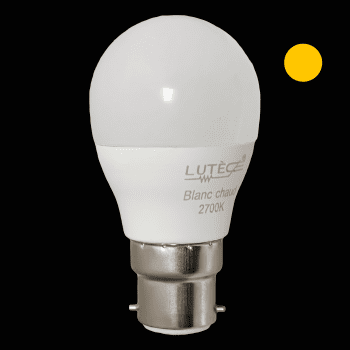 Ampoules LED Poire - B22 / 7,3W / 806lm / 2700K / E (x2pcs)