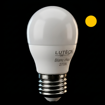 Ampoules LED Poire - E27 / 7,3W / 806lm / 2700K / E (x2pcs)