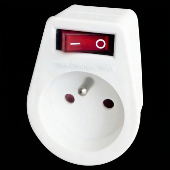Monoplite avec interrupteur 1x16A(2P+T)
