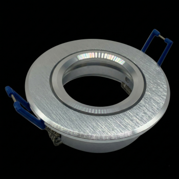 Support spot encastrable Chrome orientable aimanté - douille GU10 incluse